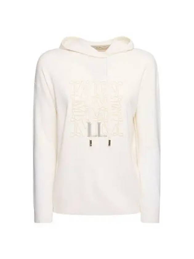 Pamir Hooded Knit Top White - MAX MARA - BALAAN 2