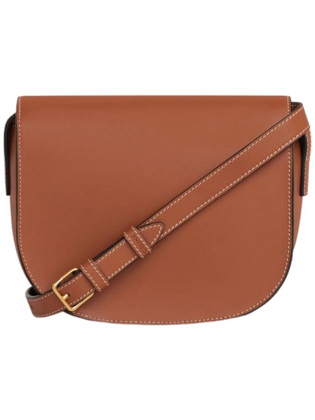 Folco Cuir Triomphe Calfskin Cross Bag Tan - CELINE - BALAAN 5