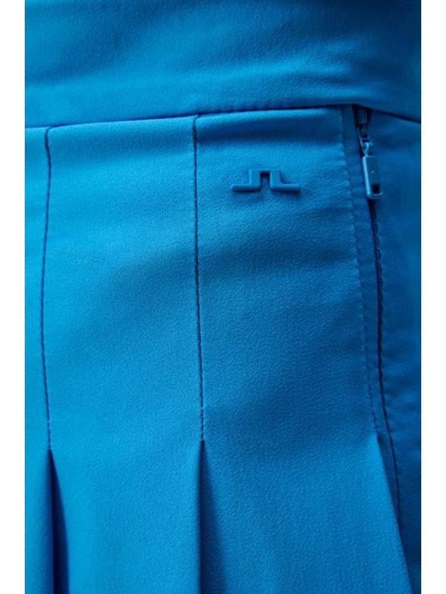 Women's Adina Golf Skirt Brilliant Blue - J.LINDEBERG - BALAAN 3