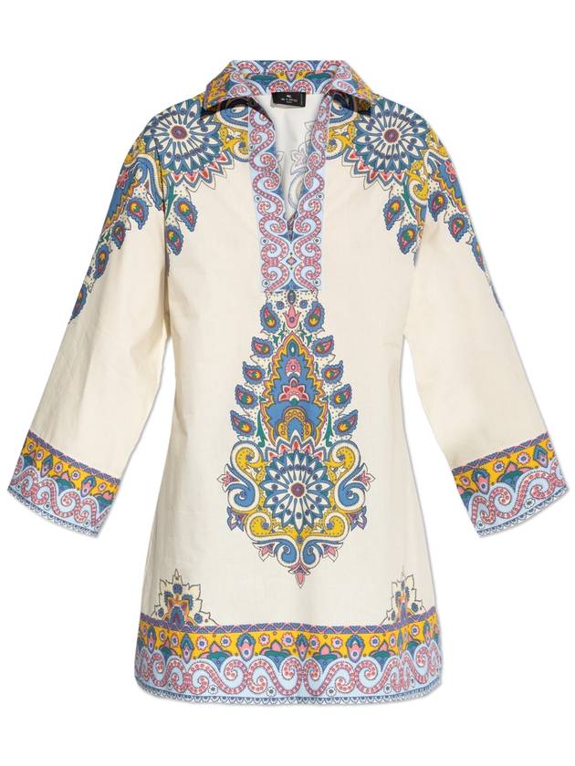 Etro Loose-fit Top, Women's, Cream - ETRO - BALAAN 1