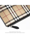 Vintage Check Clutch Bag Beige - BURBERRY - BALAAN 3