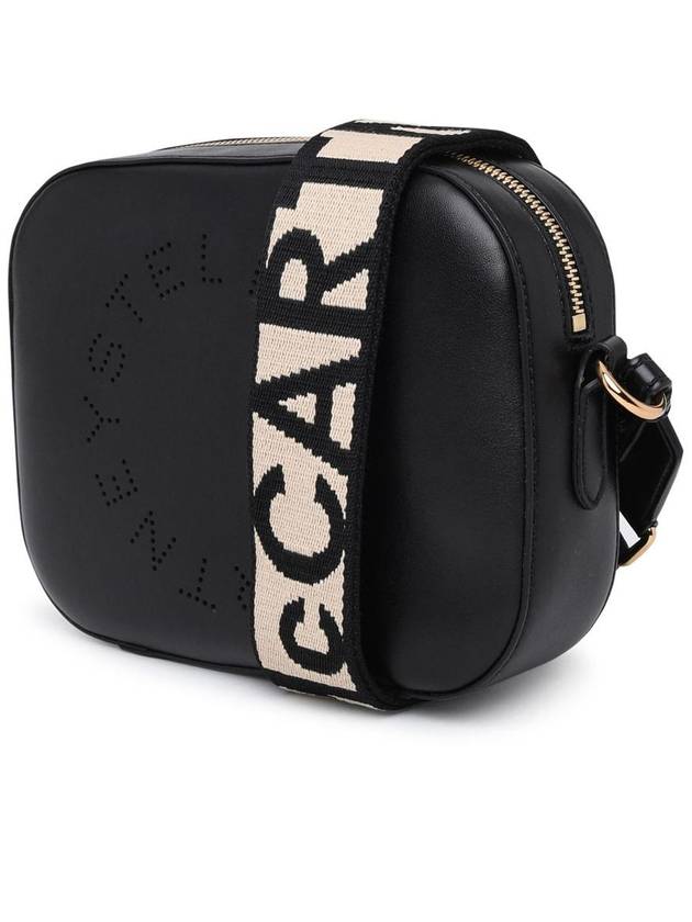 Stella Logo Mini Cross Bag Black - STELLA MCCARTNEY - BALAAN 3