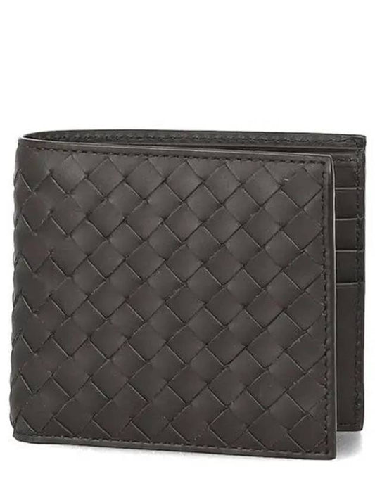 Intrecciato Weaving Half Wallet Espresso - BOTTEGA VENETA - BALAAN 2