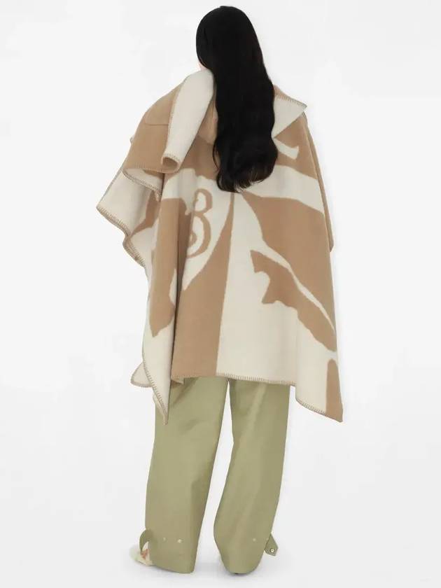 Logo Wool Cape 8079139A7026 B0710973778 - BURBERRY - BALAAN 6