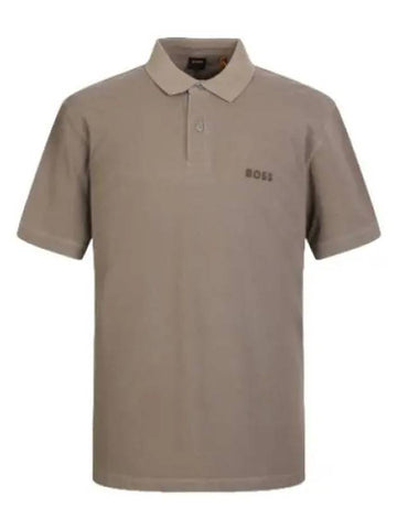 Boss cotton pique polo shirt t collar - HUGO BOSS - BALAAN 1