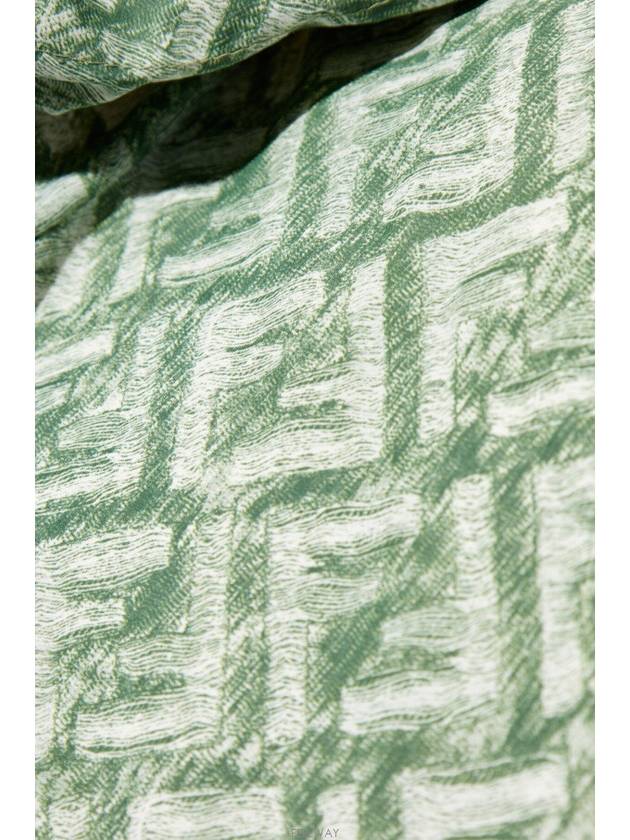 Printed Nylon Reversible Windbreaker Green - FENDI - BALAAN 5