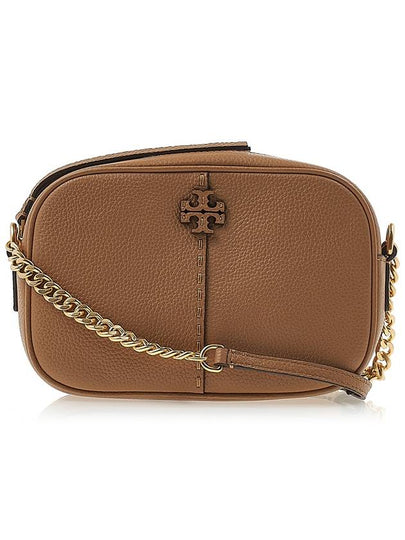 McGraw Logo Camera Shoulder Bag Brown - TORY BURCH - BALAAN 2