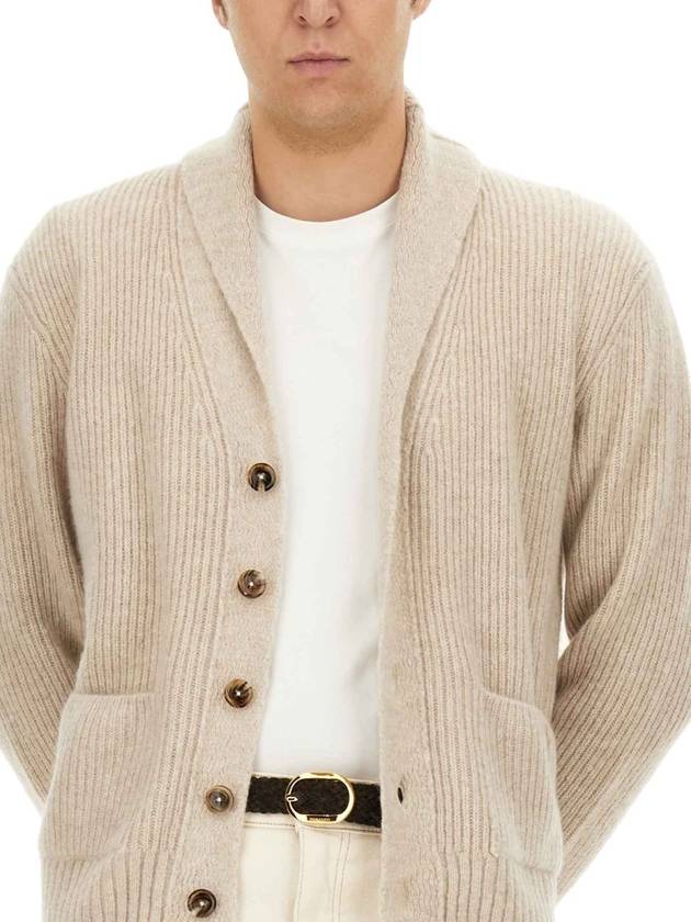 CASHMERE AND SILK CARDIGAN - TOM FORD - BALAAN 3