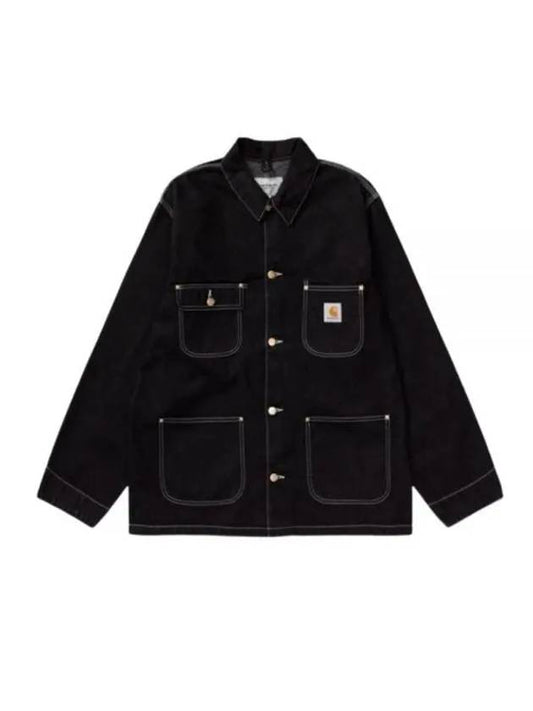 Norco OG Chore Denim Jacket Black One Wash - CARHARTT WIP - BALAAN 1