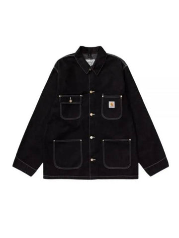 Norco OG Chore Denim Jacket Black One Wash - CARHARTT WIP - BALAAN 1