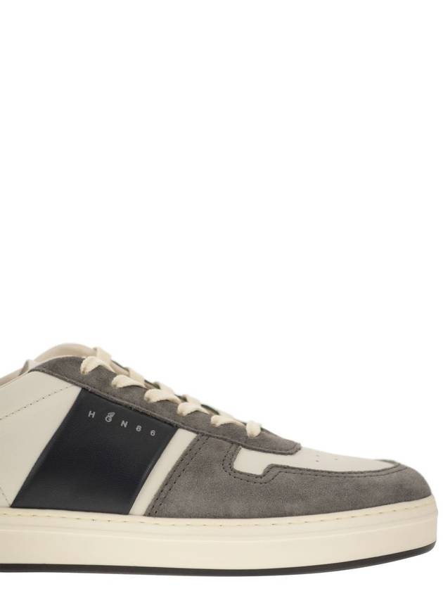 H-TV leather and suede trainers - HOGAN - BALAAN 6