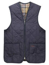 Quilted Waistcoat Zip In Liner Vest Navy - BARBOUR - BALAAN 1