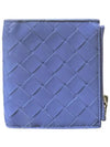 Intrecciato Nappa Zipper Bicycle Wallet Violet - BOTTEGA VENETA - BALAAN 3