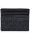 Men's Logo Card Wallet Black - MICHAEL KORS - BALAAN.