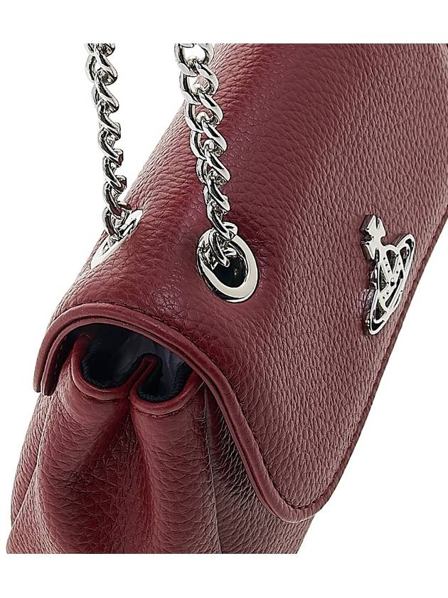 Small Re-Vegan Grain Chain Cross Bag Red - VIVIENNE WESTWOOD - BALAAN 8