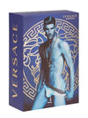 Men's Greca Border Draws 2 Pack Briefs White Blue - VERSACE - BALAAN 6