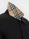 Short Camden Heritage Trench Coat Black - BURBERRY - BALAAN 4