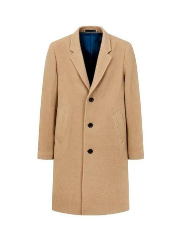 PS wool blend single coat beige - PAUL SMITH - BALAAN 1