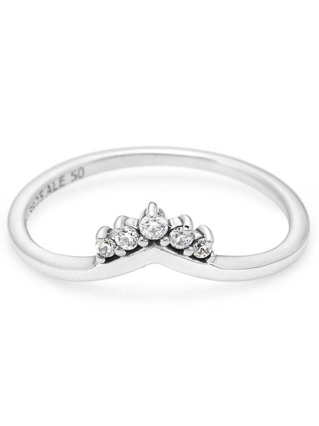 tiara wishbone sterling ring silver - PANDORA - BALAAN 1