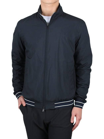 Microfiber Bomber Jacket Black - HERNO - BALAAN 2