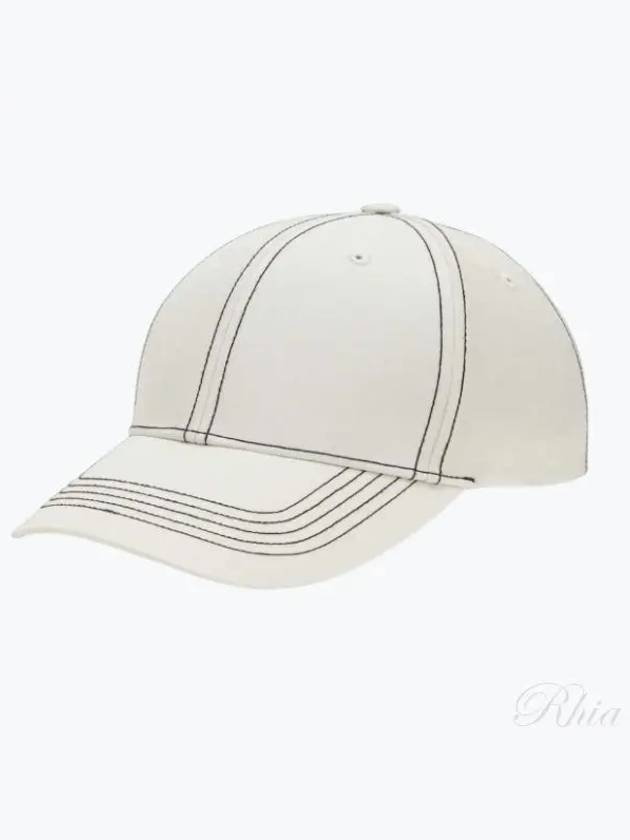 Stitch Logo Ball Cap White - Y-3 - BALAAN 2