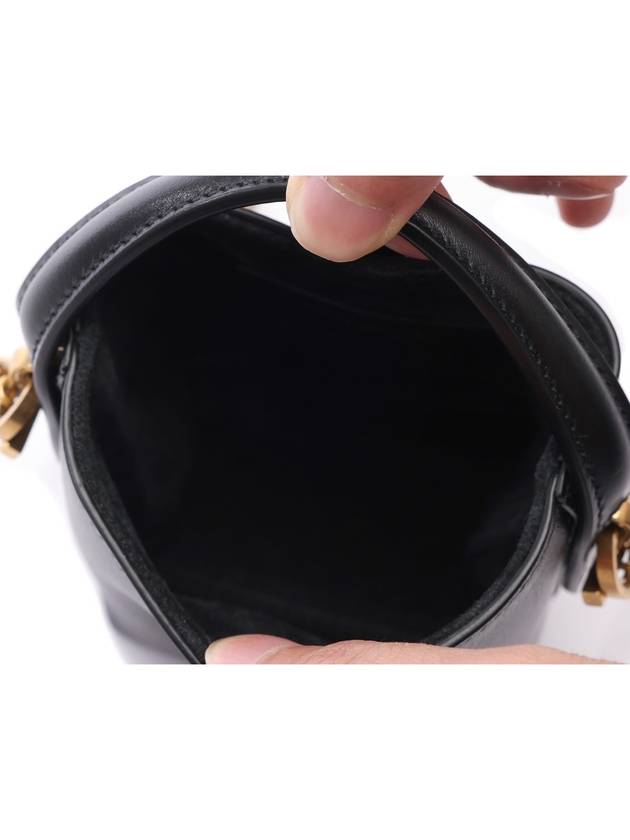 Le 37 Micro Bucket Bag Black - SAINT LAURENT - BALAAN 7