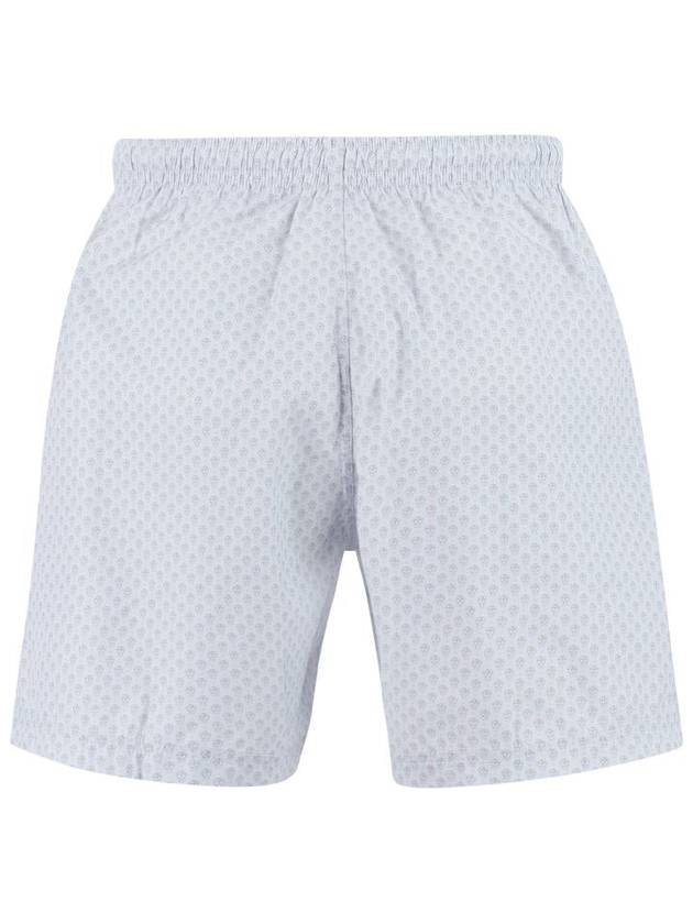 Dot Skull Swim Shorts Blue - ALEXANDER MCQUEEN - BALAAN 3