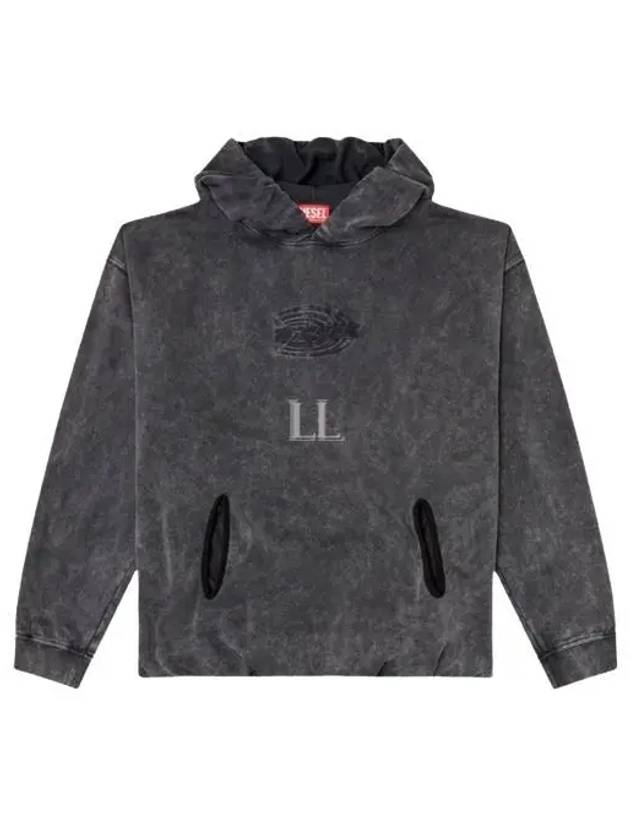 S-Boxstic Hoodie Black - DIESEL - BALAAN 2