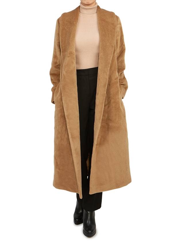 Taglio Alpaca Single Coat Brown - MAX MARA - BALAAN 8