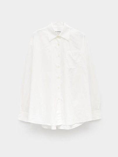 Borrowed Poplin Shirt White - OUR LEGACY - BALAAN 2