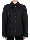 Diamond Quilted Thermoregulated Jacket Black - BURBERRY - BALAAN 2