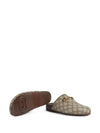 GG Horse Fit Slippers Grey - GUCCI - BALAAN 5