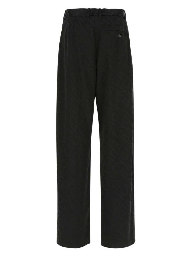 XXS Men s Over Jacquard Monogram Logo Baggy Slacks Pants - BALENCIAGA - BALAAN 2