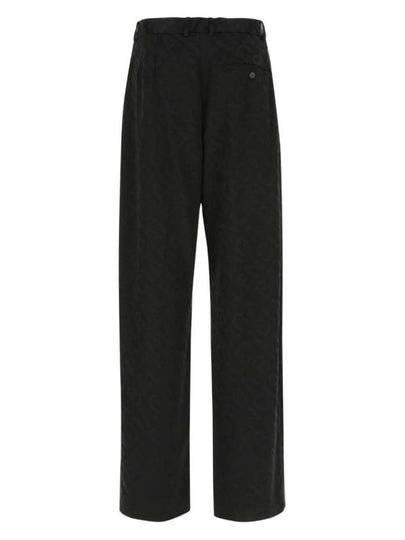 XXS Men s Over Jacquard Monogram Logo Baggy Slacks Pants - BALENCIAGA - BALAAN 2