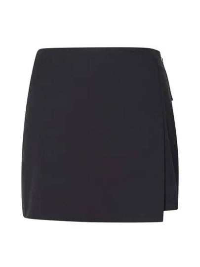 High Waist Layered Effect Shorts Black - MONCLER - BALAAN 2