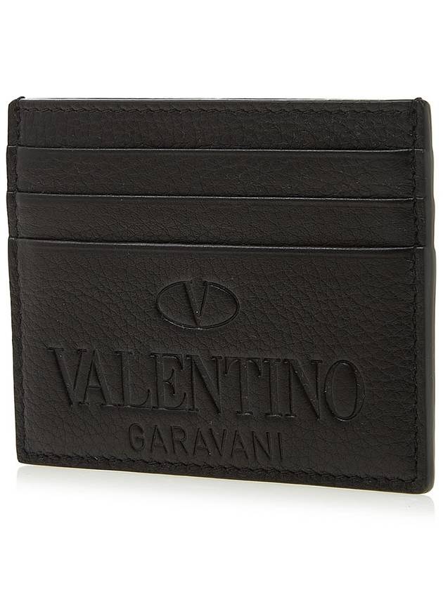 Identity Logo Card Wallet Black - VALENTINO - BALAAN 3