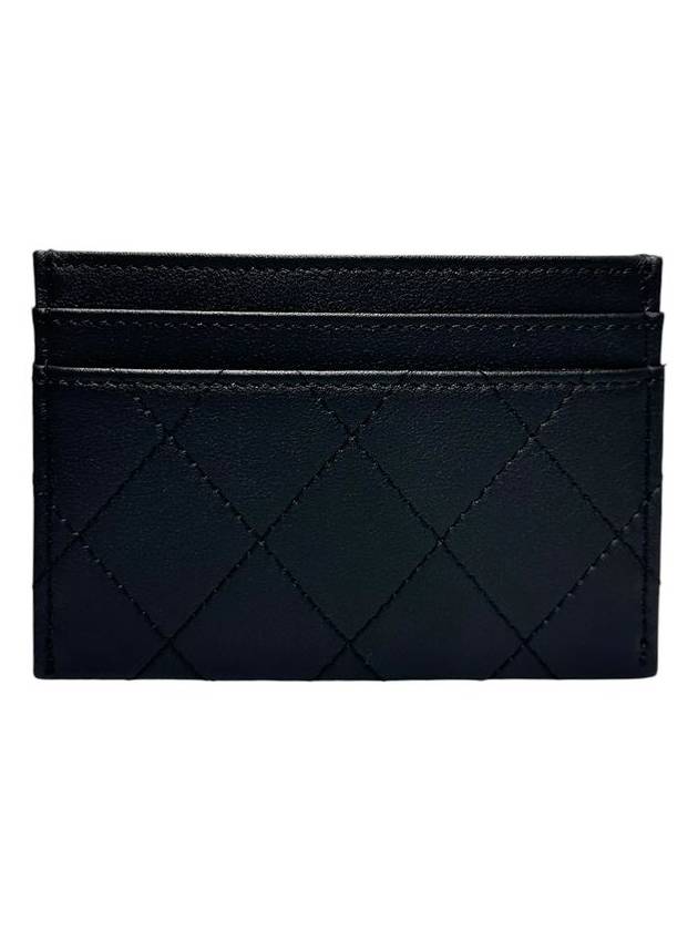 AP3818 Black Card Holder Wallet - CHANEL - BALAAN 3