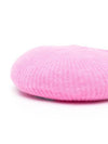 Soft Wool Beret Pink - GANNI - BALAAN 3