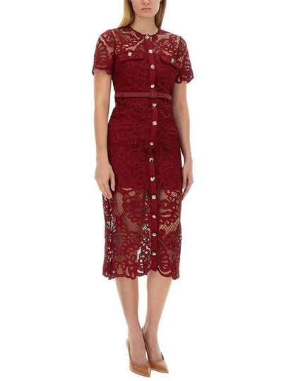 Self-Portrait Guipure Lace Dress - SELF PORTRAIT - BALAAN 2