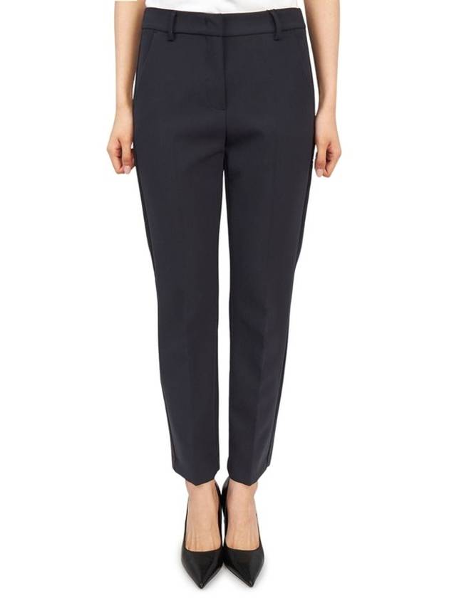 Rana Straight Pant Navy - MAX MARA - BALAAN 1