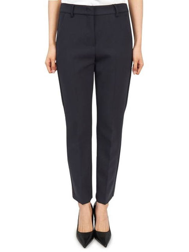 Rana Straight Pant Navy - MAX MARA - BALAAN 1