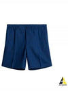 Baron Linen Shorts Estate Blue - J.LINDEBERG - BALAAN 2