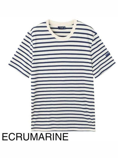 Short Sleeve T Shirt 9888 50 Free ECRU MARINE - SAINT JAMES - BALAAN 1