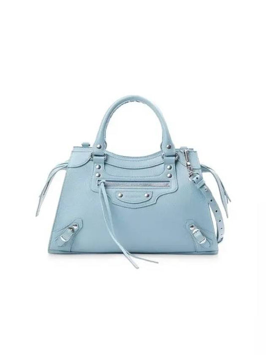 Women s Sky Blue Neo Classic City Bag Small 638521 4712 1317 - BALENCIAGA - BALAAN 2