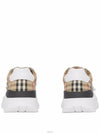 Vintage Check Suede Leather Sneakers Archive Beige - BURBERRY - BALAAN 3