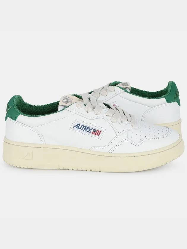 Medalist Green Tab Low Top Sneakers White - AUTRY - BALAAN 3