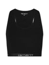 Script Racer Tank Sleeveless Black - CARHARTT WIP - BALAAN 1