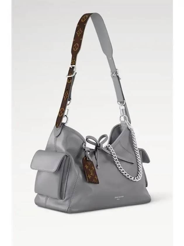 Carry All Cargo PM Trianon Shoulder Bag Grey - LOUIS VUITTON - BALAAN 3