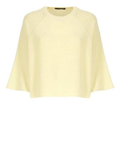 Sequin Cape Short Sleeve T-Shirt Yellow - FABIANA FILIPPI - BALAAN 2