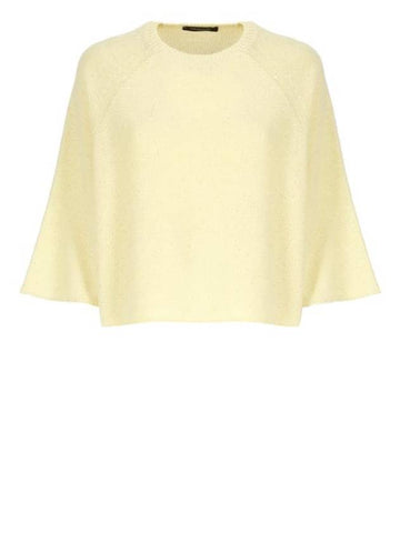 Sequin Cape Short Sleeve T-Shirt Yellow - FABIANA FILIPPI - BALAAN 1